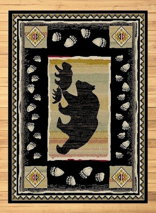 Bears At Dusk Rug | The Cabin Shack