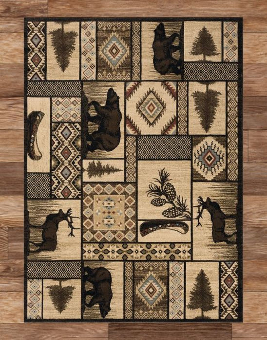 Cabin Rugs and Rustic Area Rugs The Cabin Shack
