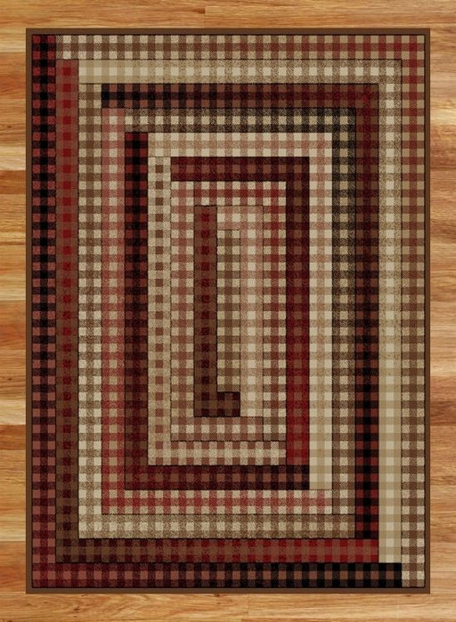 Country Square Rug | The Cabin Shack