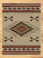 Cross Arrows Rug | The Cabin Shack