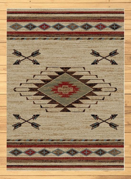 Cross Arrows Rug | The Cabin Shack