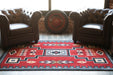 Crow Wing Red Rug Room | The Cabin Shack