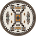 Crow Wing Saddle Rug Round | The Cabin Shack