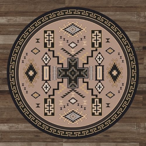 Double Cross Sand Rug | The Cabin Shack