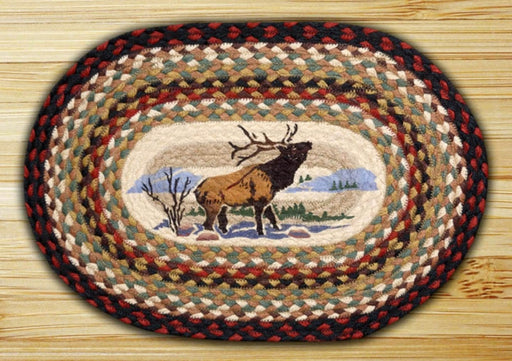 Cabin Decor - Winter Elk Printed Placemat - The Cabin Shack