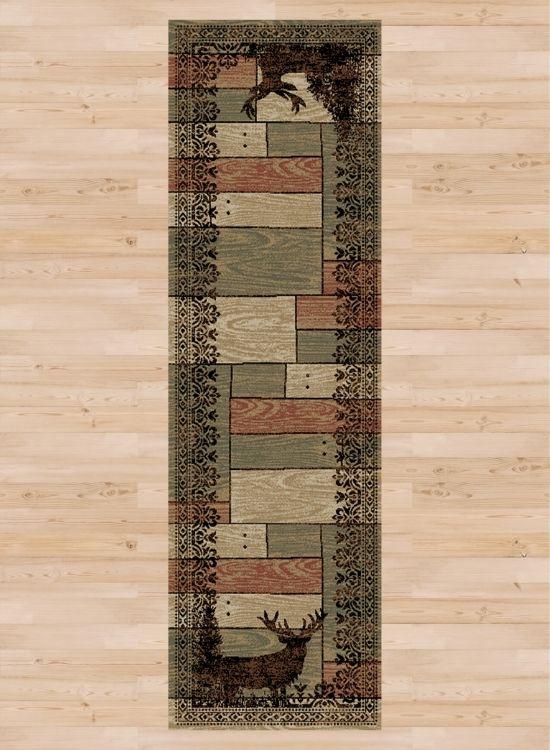 Elk Wood Rug Runner | The Cabin Shack