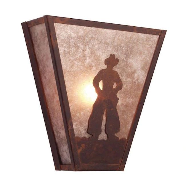 Evergreen Cowboy Sconce | The Cabin Shack