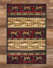 Glacier Gorge Plaid Rug | The Cabin Shack