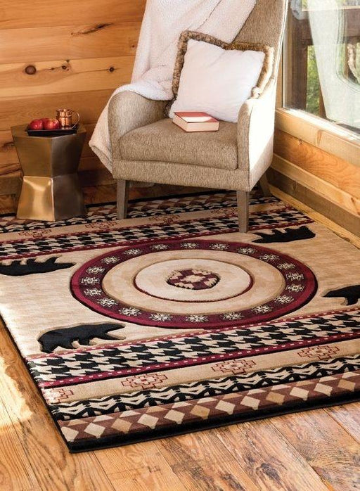 Highland Bear Rug | The Cabin Shack