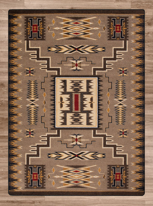 Kawuneeche Trail Chestnut Rug