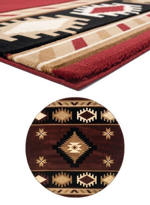 Mahogany Eye Rug Collection | The Cabin Shack