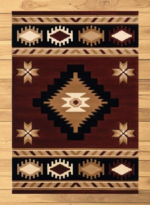 Mahogany Eye Rug Overview | The Cabin Shack