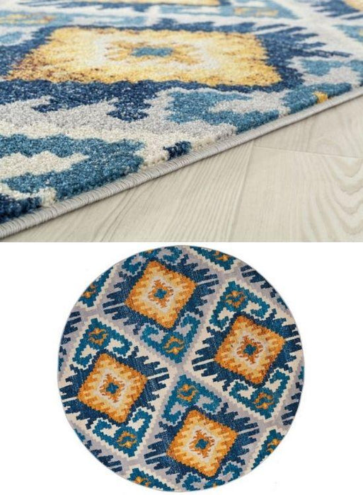 Monica Blaze Rug Pile and Round | The Cabin Shack