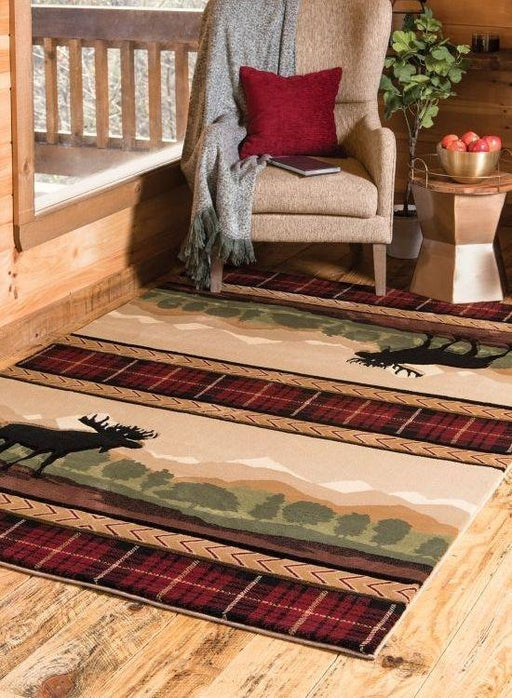 Moose Mountain Rug | The Cabin Shack