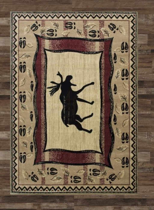 Moose Tracks Rug | The Cabin Shack