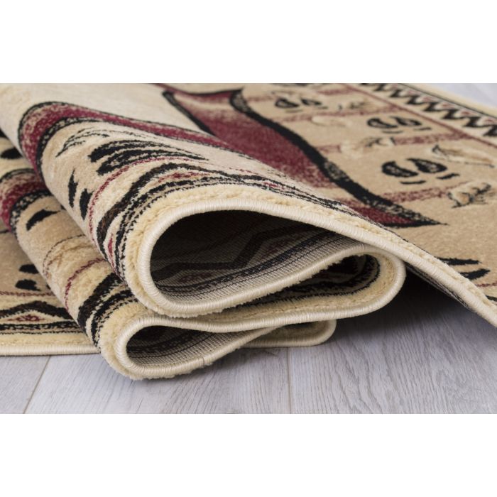 Moose Tracks Rug Pile Height | The Cabin Shack