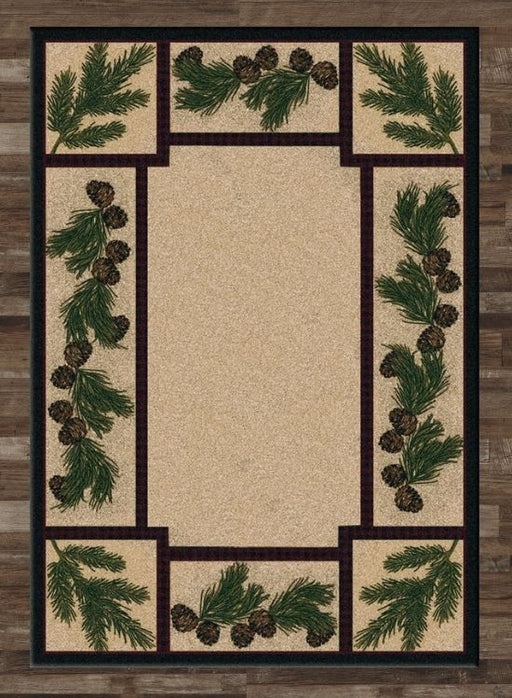 Moraine Pine Rug | The Cabin Shack