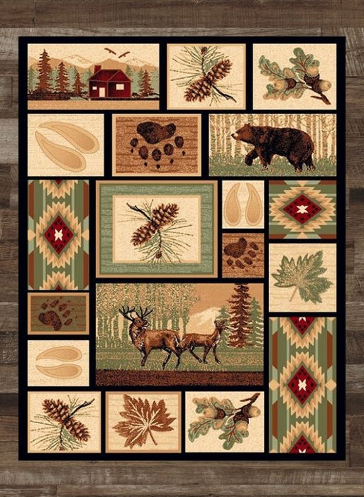 Mountain View Rug | The Cabin Shack