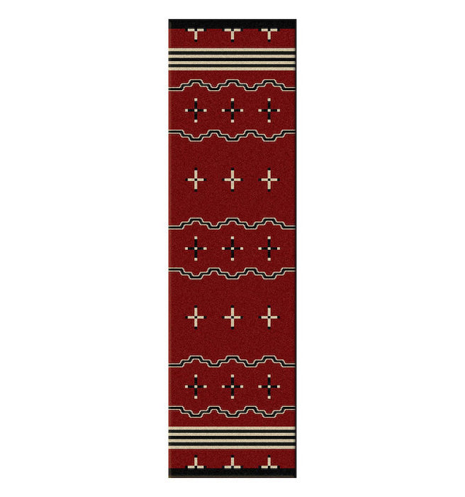 Native Cross Red Rug