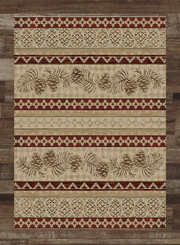 Pine Lodge Rug | The Cabin Shack