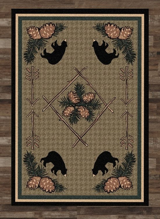 Pinewood Bear Rug | The Cabin Shack