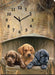 Puppies Clock | The Cabin Shack