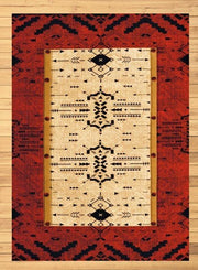 Red Feather Rug Overview | The Cabin Shack