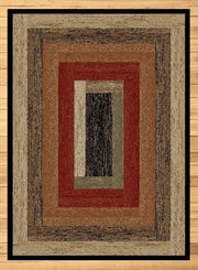 Rustic Timbers Rug | The Cabin Shack