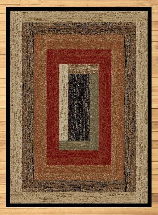 Rustic Timbers Rug | The Cabin Shack