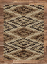 San Padre Brown Rug | The Cabin Shack