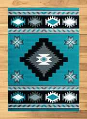 Sapphire Eye Rug Overview | The Cabin Shack