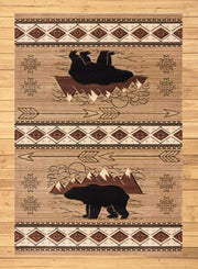 Teton Beige Rug Overview | The Cabin Shack