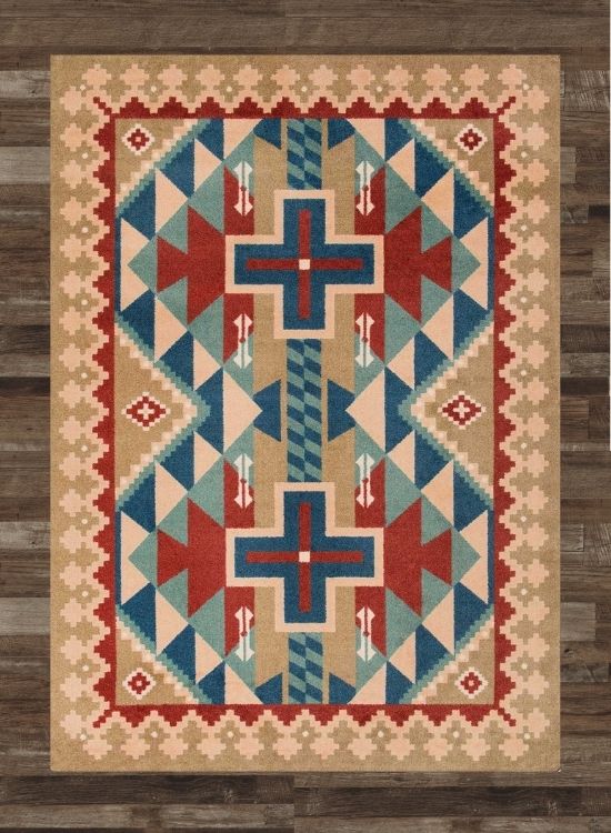 Tribal Cream Rug | The Cabin Shack