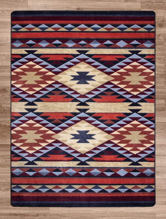 Vibrant Rust Rug