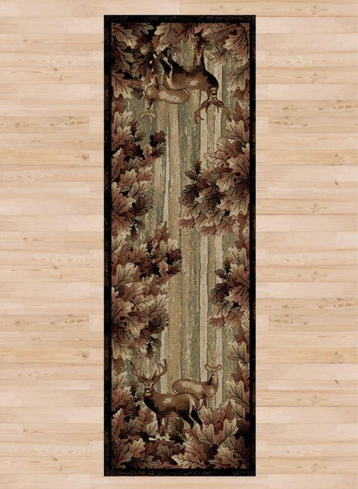 Whitetail Forest Rug Runner | The Cabin Shack